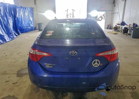 2016 Toyota Corolla L из США, поврежденный, VIN 2T1BURHE4GC578328